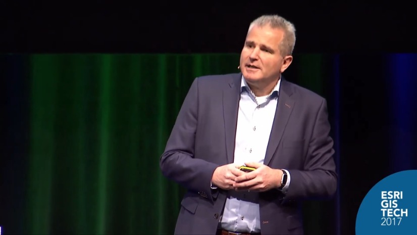 Esri GIS Tech 2017 ochtendprogramma deel 1 over de digitale transformatie