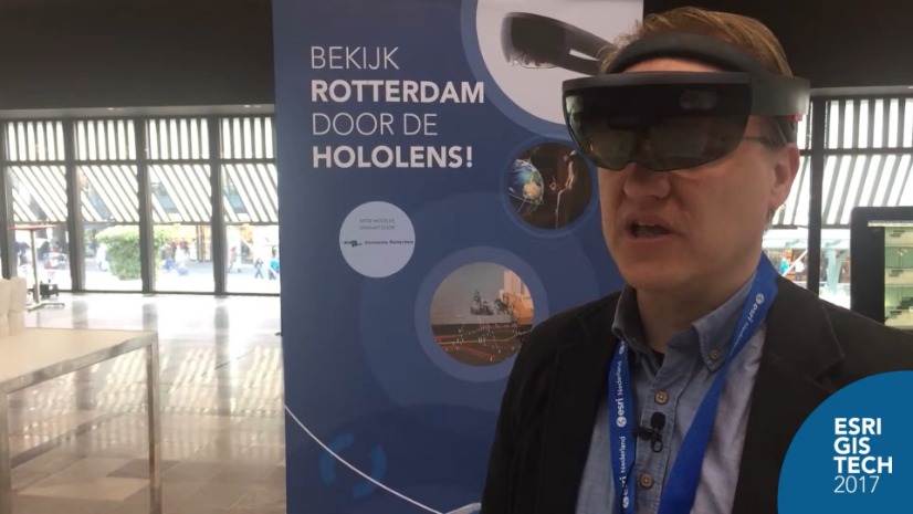 Anders naar Rotterdam kijken met de HoloLens