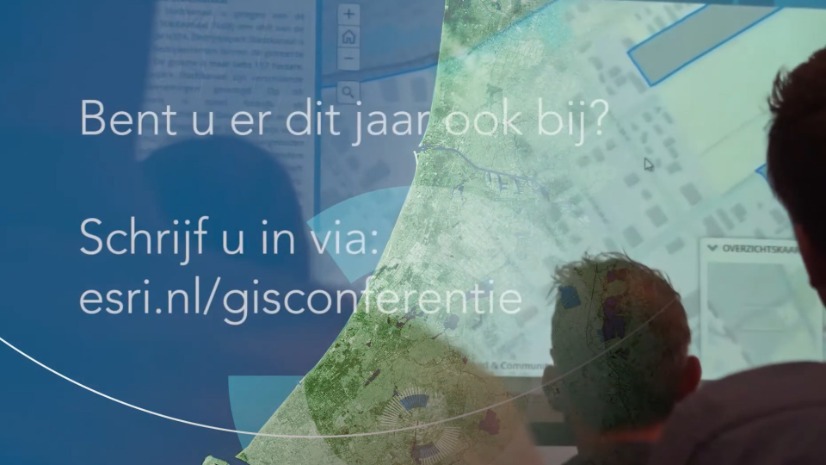 Esri GIS Conferentie 2017: bent u er ook bij?