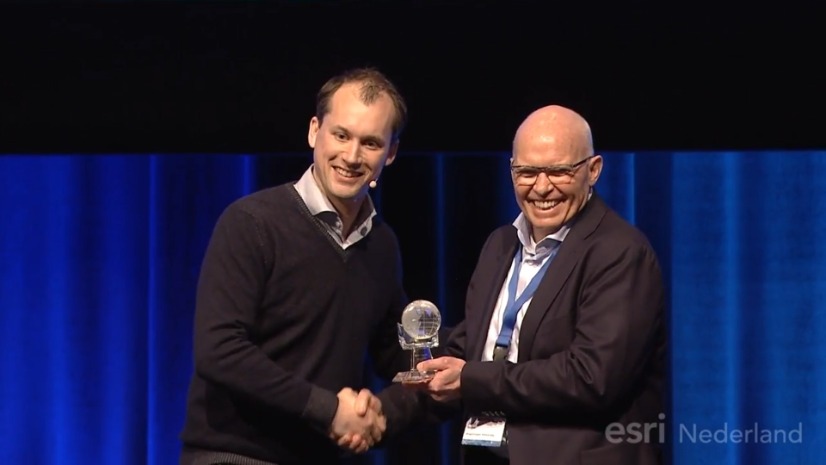 Esri GIS Tech 2018 – Uitreiking GIS Pro Award