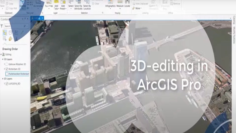3D-editen in ArcGIS Pro
