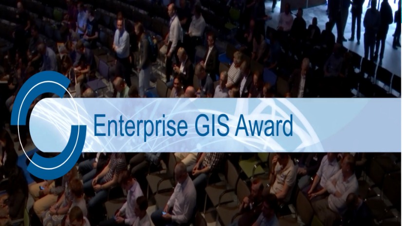 Uitreiking Enterprise GIS Award aan Rijkswaterstaat – Esri GIS Conferentie 2018