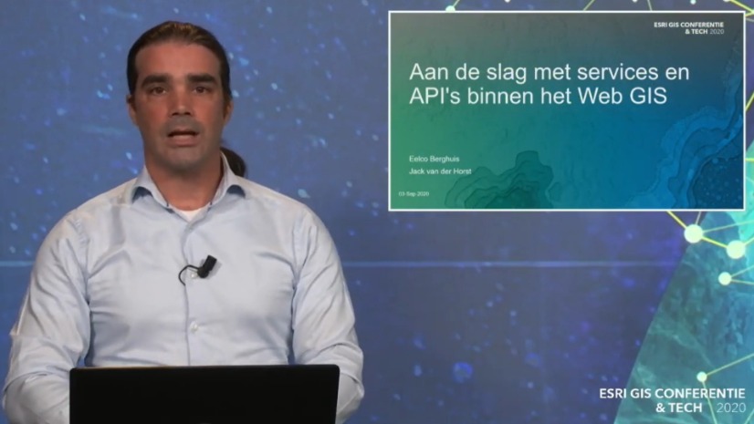 Esri GIS Conferentie & Tech 2020: Aan de slag met services en API’s binnen het Web GIS