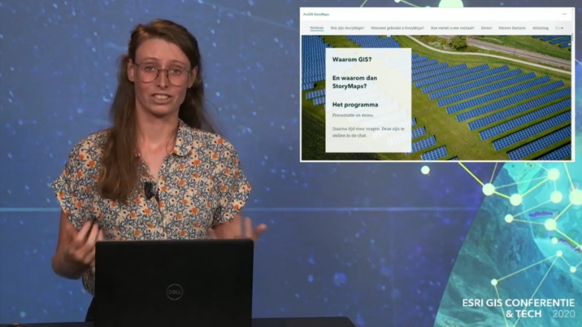 Esri GIS Conferentie & Tech 2020: ArcGIS StoryMaps