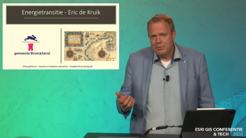 Esri GIS Conferentie & Tech 2020: Datagedreven naar een energie neutraal Bronckhorst 2030