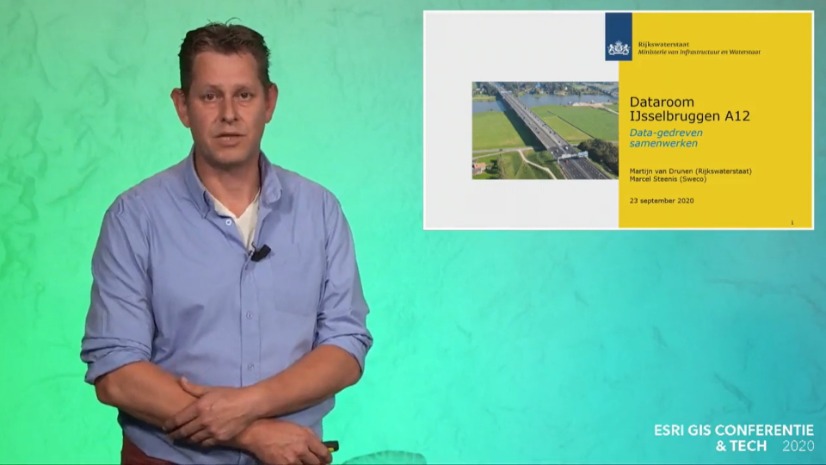 Esri GIS Conferentie & Tech 2020: Dataroom IJsselbruggen A12 – RWS