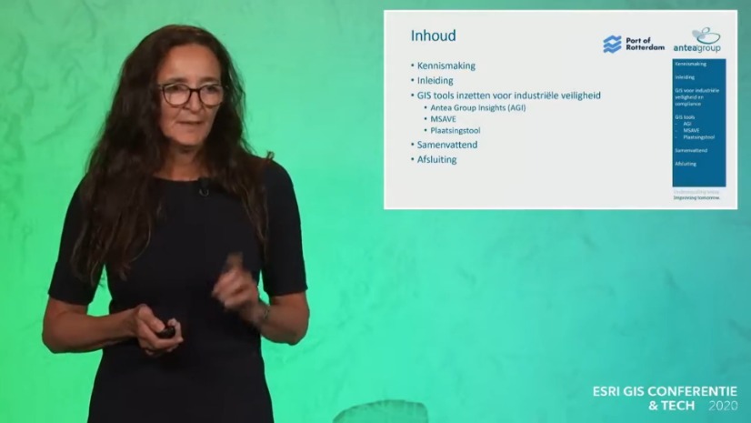 Esri GIS Conferentie & Tech 2020: GIS diensten voor industriële veiligheid