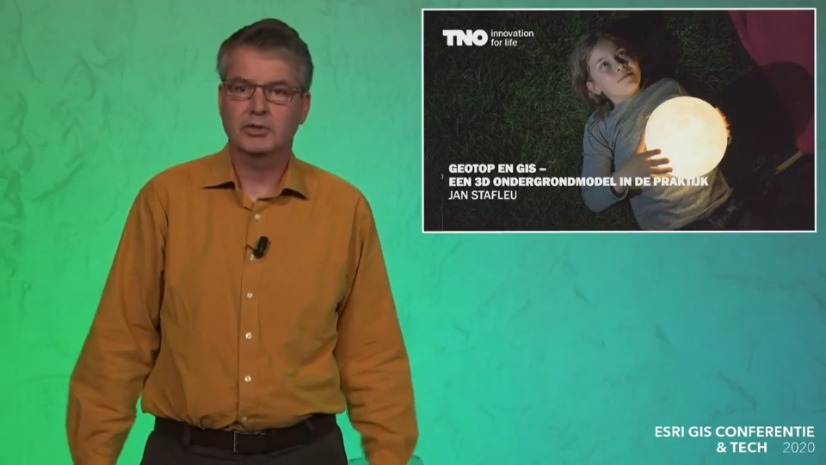 Esri GIS Conferentie & Tech 2020: GeoTOP en GIS: een 3D ondergrondmodel in de praktijk