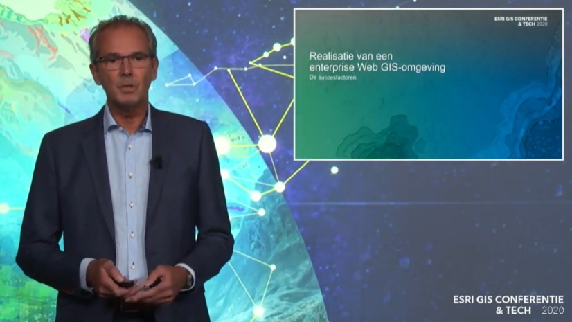 Esri GIS Conferentie & Tech 2020: Realisatie van een enterprise Web GIS-omgeving: de succesfactoren