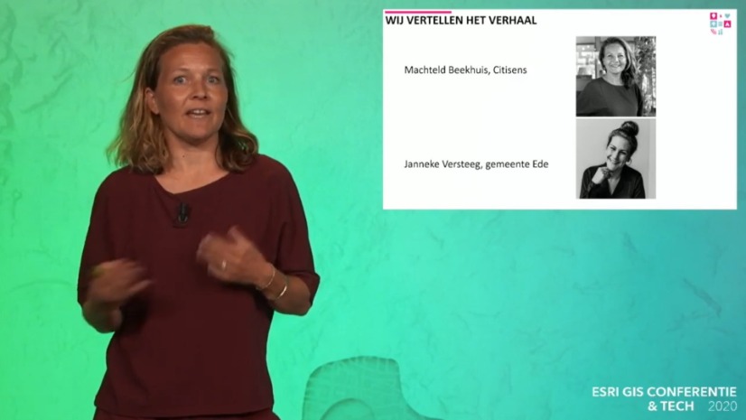 Esri GIS Conferentie & Tech 2020: Technologie: motor achter breedgedragen participatie