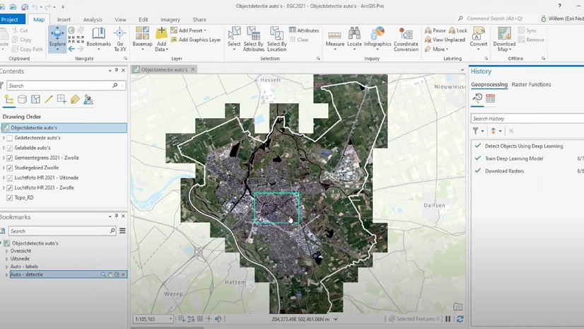 Esri GIS Conferentie 2021: Gebruik van AI in ArcGIS (Esri Nederland)