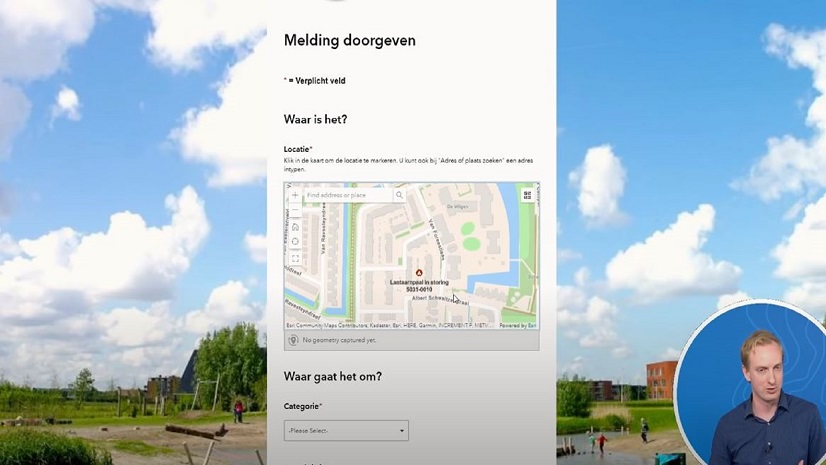Esri GIS Conferentie 2021: Datagedreven meldingen openbare ruimte (BAR-organisatie en Esri Nederland)