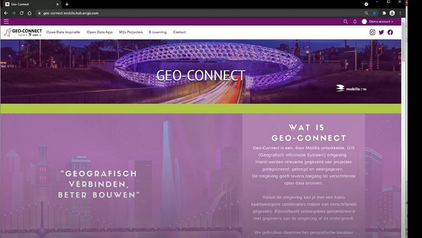 Esri GIS Conferentie 2021: Geografisch verbinden, beter bouwen (Mobilis)