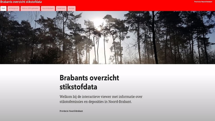 Esri GIS Conferentie 2021: Van complexe stikstofdata naar helder inzicht (Tensing en Provincie Noord Brabant)