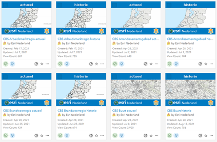 CBS Gebiedsindeling actualiteit