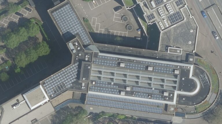 Parameters inwinning luchtfoto voor True Orthofoto