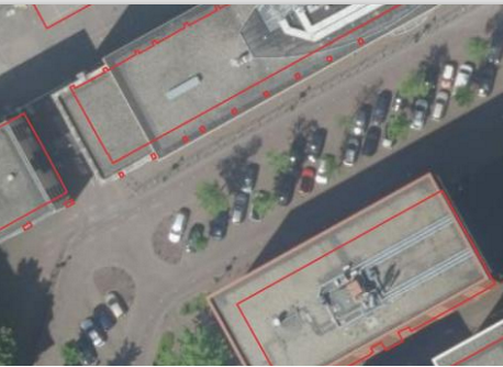 Eigenaardigheden in gebouwen met ortho