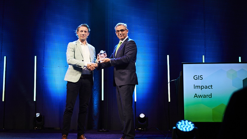 Esri GIS Conferentie 2022 – Uitreiking GIS Impact Award