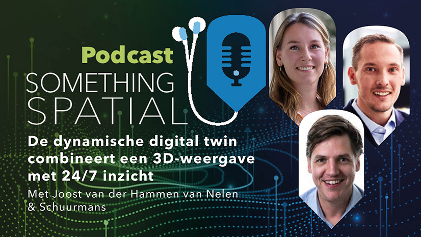 Podcast Something Spatial – De dynamische digital twin bij watermanagement