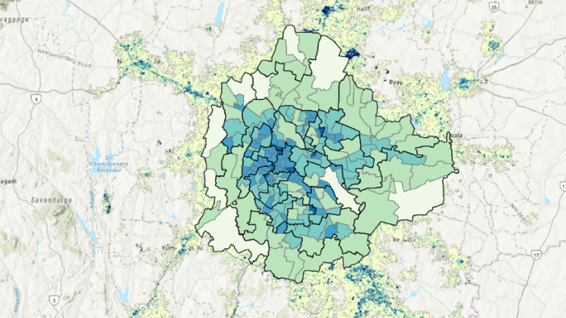 Highlighting Policy Maps using Effects