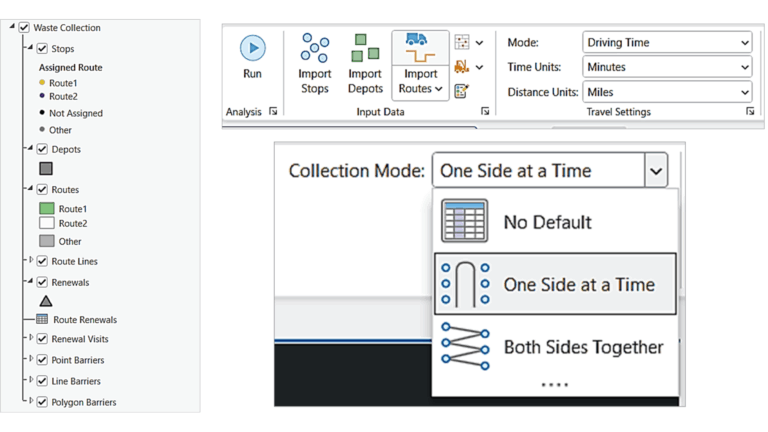 ArcGIS Waste Collection Solver Workflow for Indian Cities