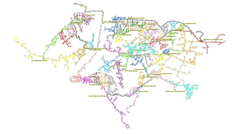 „Kauno energijos” tinklų priežiūra ArcGIS sistemoje