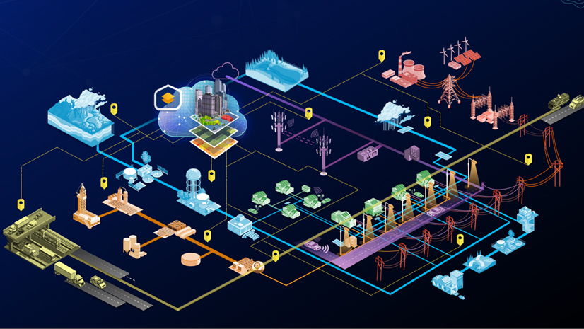Skaitmeniniai dvyniai ir GIS inžinerinei infrastruktūrai valdyti