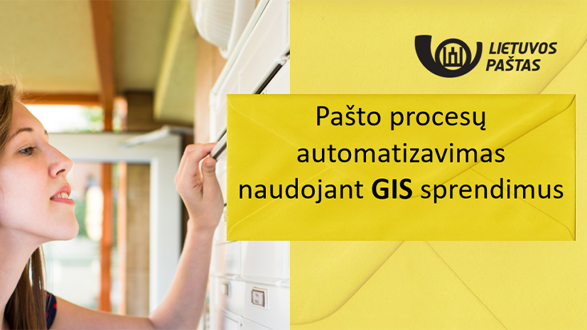 Pašto procesų automatizavimas naudojant GIS