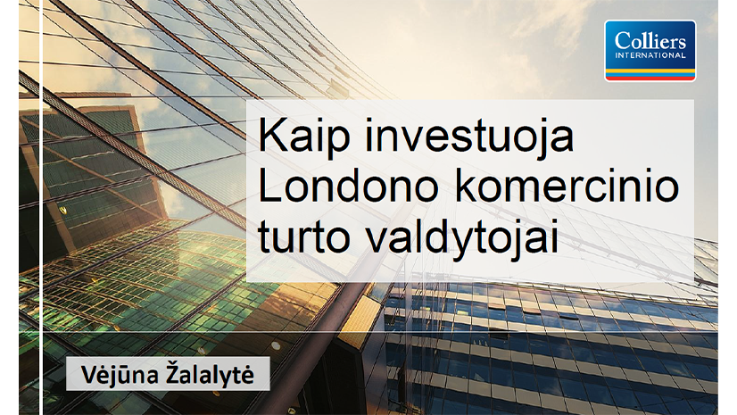 Kaip investuoja Londono komercinio turto valdytojas?
