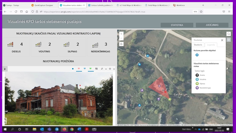 Darbas lauke su mobiliomis programėlėmis | Demo@Lietuvos Esri naudotojų konferencija 2022
