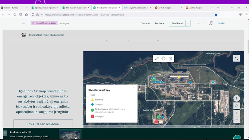 ArcGIS StoryMaps ir naujienos | Demo@ Lietuvos Esri naudotojų konferencija 2022