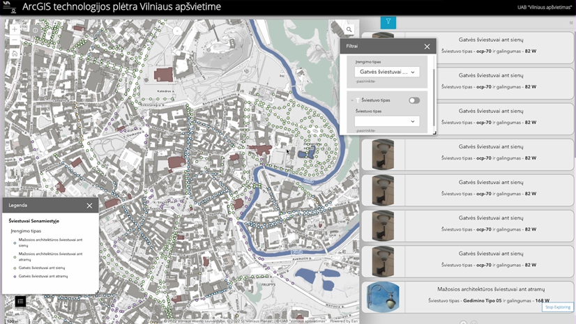 Austėja Borusaitė (Vilniaus apšvietimas)@Lietuvos Esri naudotojų konferencija 2022
