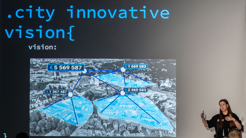 Eglė Radvilė (Vilniaus planas) @Lietuvos Esri naudotojų konferencija 2022