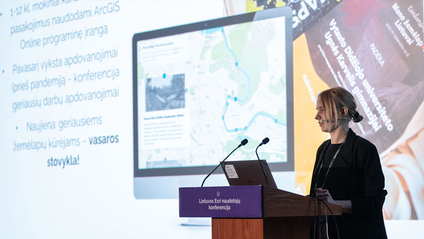 Mokau(si) su GIS @Lietuvos Esri naudotojų konferencija 2022