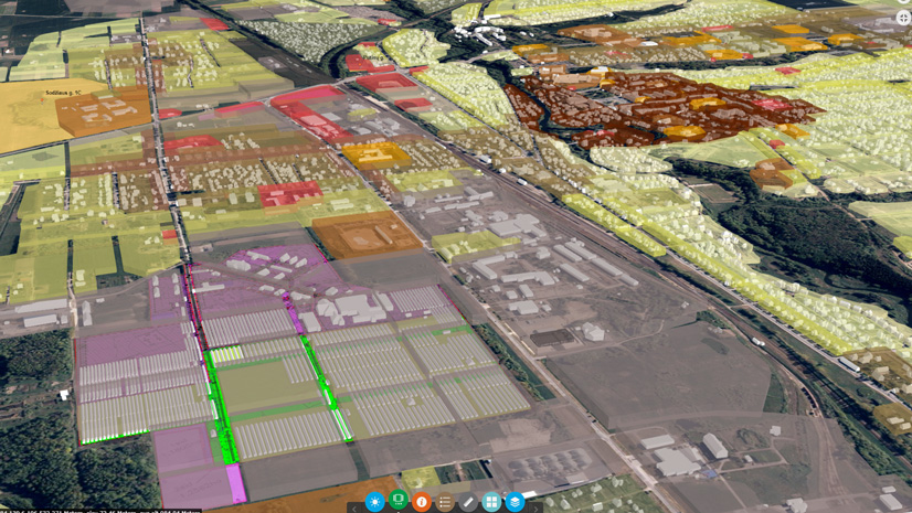 3D Kretingos rajono žemėlapis – darnesnei rajono plėtrai