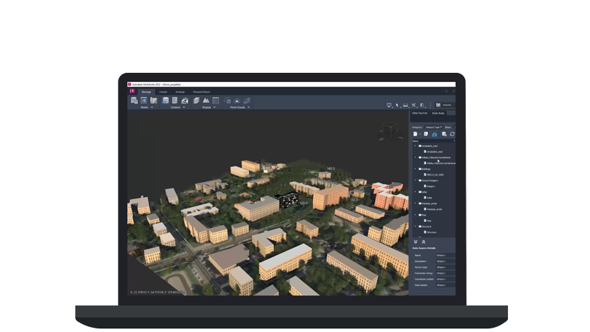 ArcGIS ir Autodesk integracija