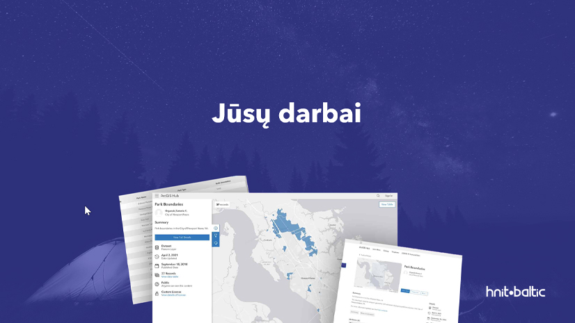 Lietuvos GIS bendruomenės pasiekimų 2022 metais apžvalga