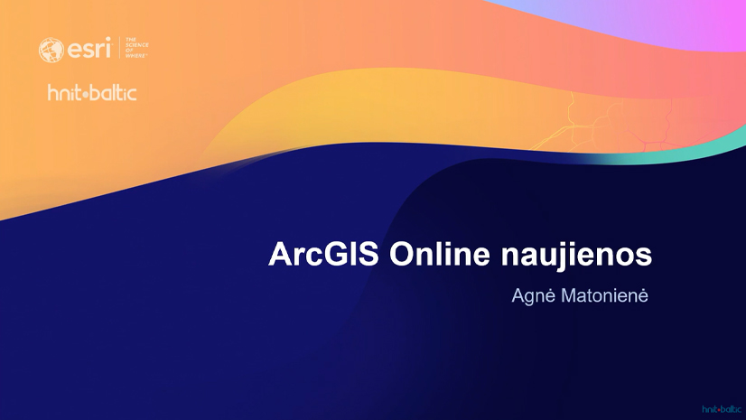 ArcGIS Online – kas naujo