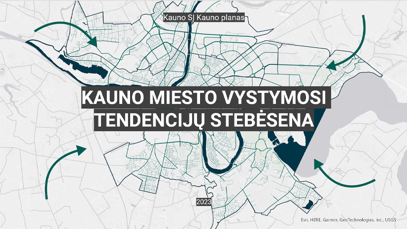Kauno miesto vystymosi tendencijų stebėsena