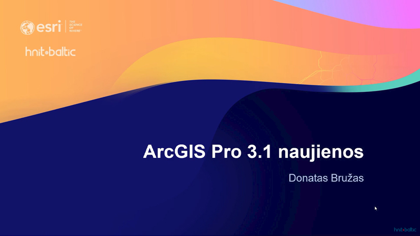 ArcGIS Pro – kas naujo