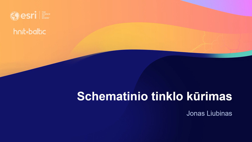 ArcGIS Utility network – schematinio tinklo kūrimas iš esamų GIS duomenų