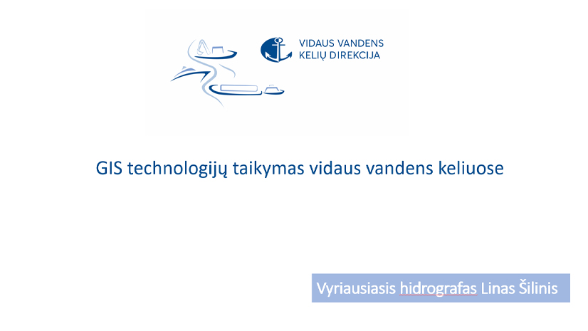 GIS technologijų taikymas vidaus vandens keliuose