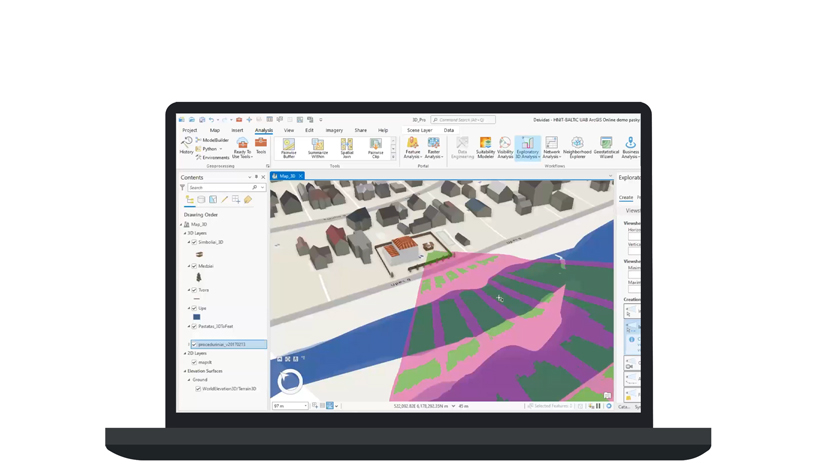 3D duomenys ArcGIS sistemoje – nuo ko pradeti?
