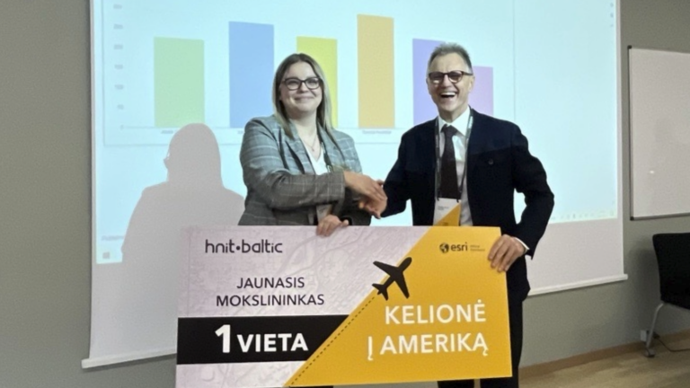 Raminta Povilaitytė - jaunoji Esri mokslininkė