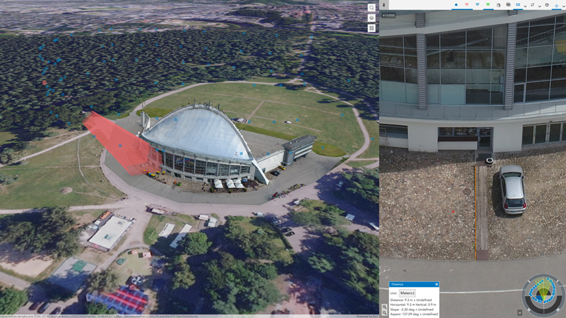 Orientuoti vaizdai ArcGIS aplinkoje