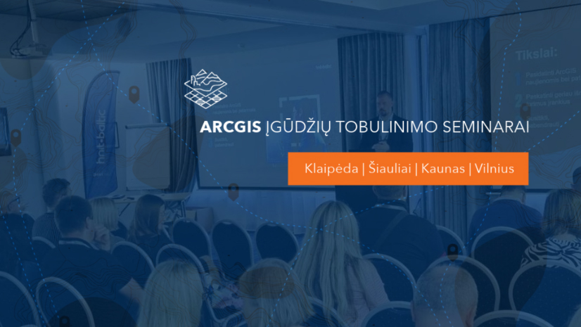 ArcGIS įgūdžių tobulinimo seminarai 2024