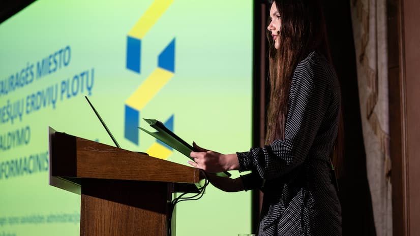 Tauragės miesto viešųjų erdvių plotų valdymo informacinis modelis