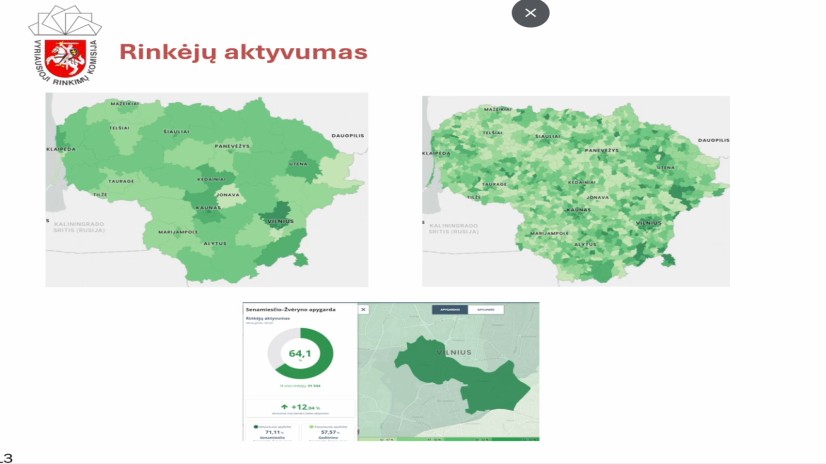 Ką rinkimams suteikė rinkimų žemėlapiai?