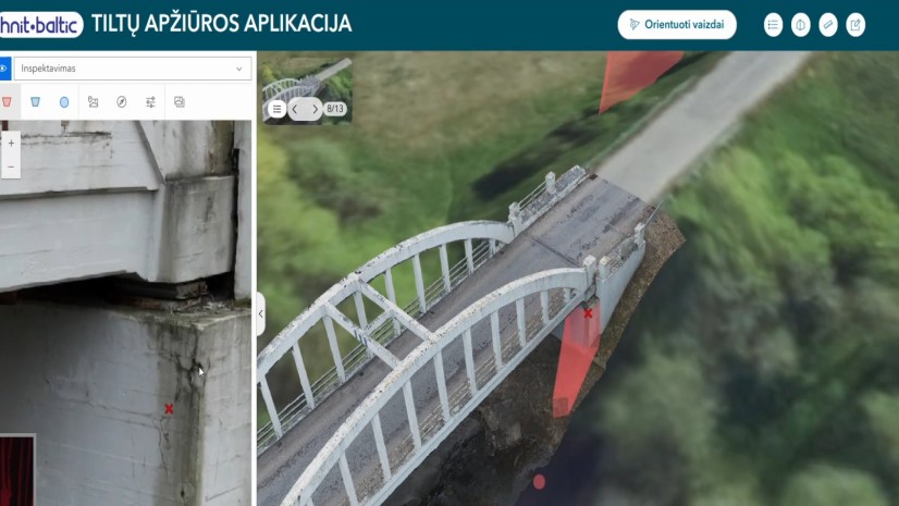 Demonstracija | Ar šis tiltas saugus arba kaip dronai ir lazeriai keičia infrastruktūros priežiūrą?