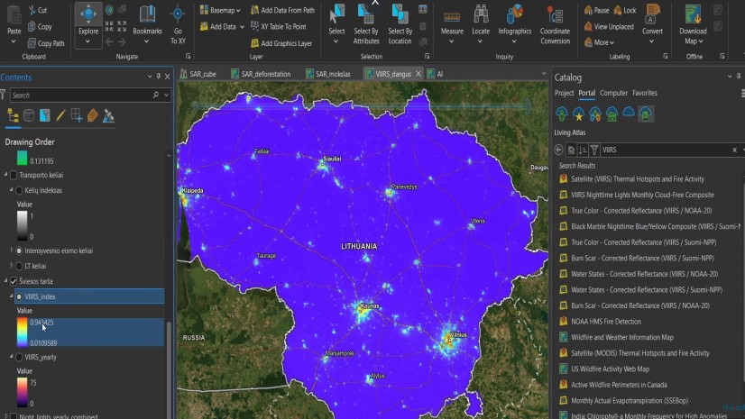 Demonstracija | Kur ir kada geriausia stebėti žvaigždes Lietuvoje